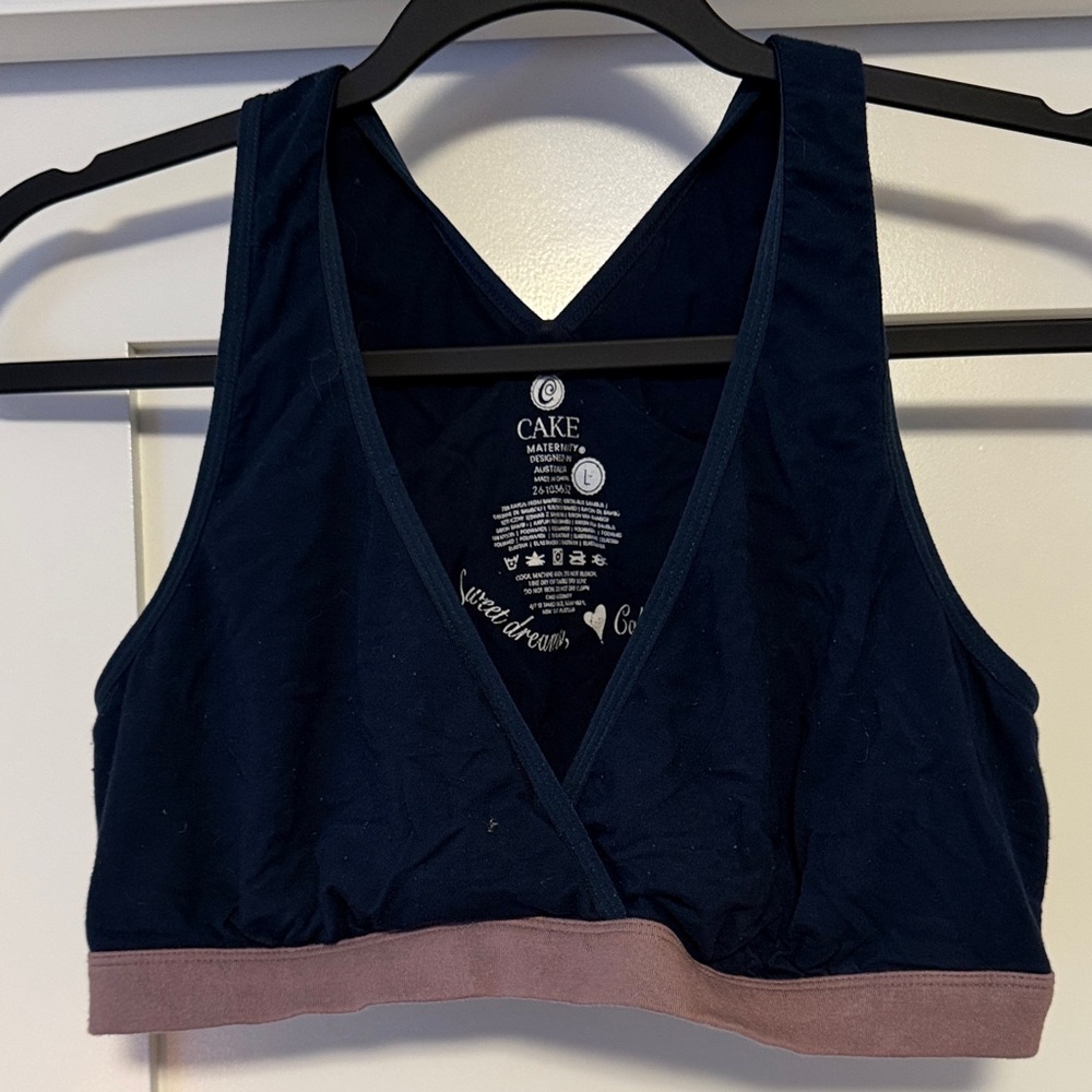 Women's Navy Blue Bralette